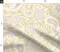 Spring Paisley Pastel Pink Butter Yellow Large Scale Bohemian Boho Retro Custom Printed Fabric by Spoonflower Various Fabrics by the Yard or Fat Quarter